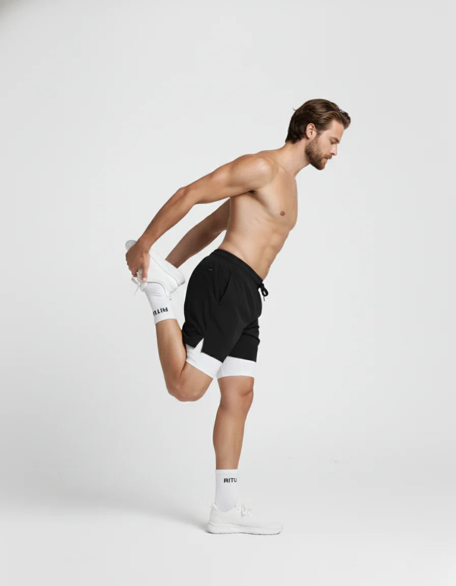 RITUAL 2 in 1 RUNNING SHORTS