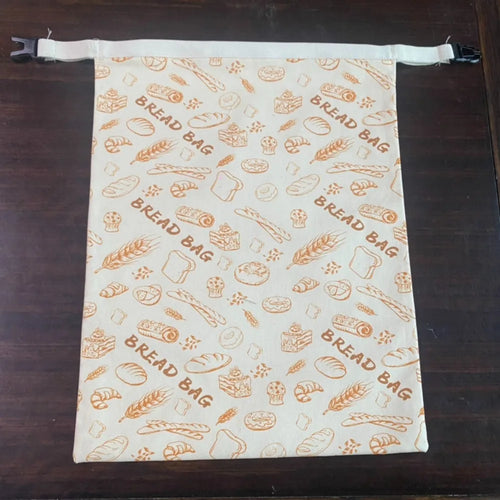 New Reusable Beeswax Bread Bags Beeswax Coated Lock Closure Bread