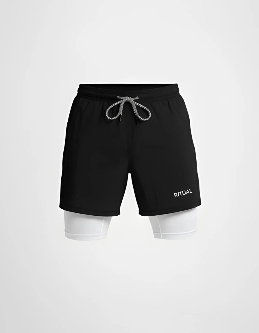 RITUAL 2 in 1 RUNNING SHORTS